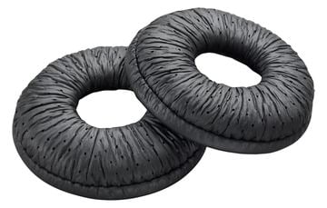 Poly HP Poly - Ohrpolster für drahtloses Headset - Kunstleder - Schwarz (Packung mit 2)