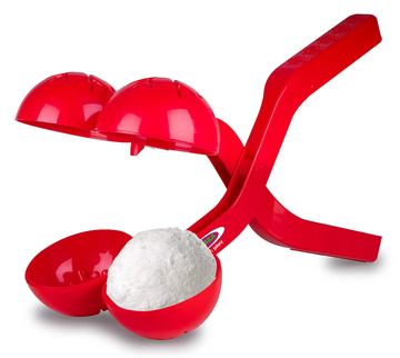 JAMARA Schneeballzange Duo 38cm rot