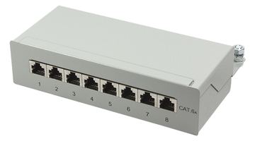 LogiLink Patch Panel Desktop - Patch Panel - geeignet für Wandmontage
