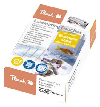 Peach Büromaterial & Schreibwaren - Transparent - 0,125 mm - 60 mm - 90 mm - 100 Stück(e)