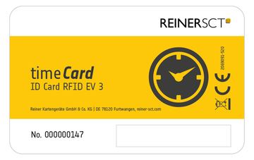 ReinerSCT timeCard Premium Chipkarte 25 DES