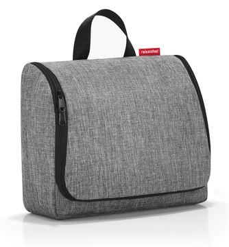 Reisenthel toiletbag XL - Polyester - Grau - Monochromatisch - Reißverschluss - 4 l - 280 mm