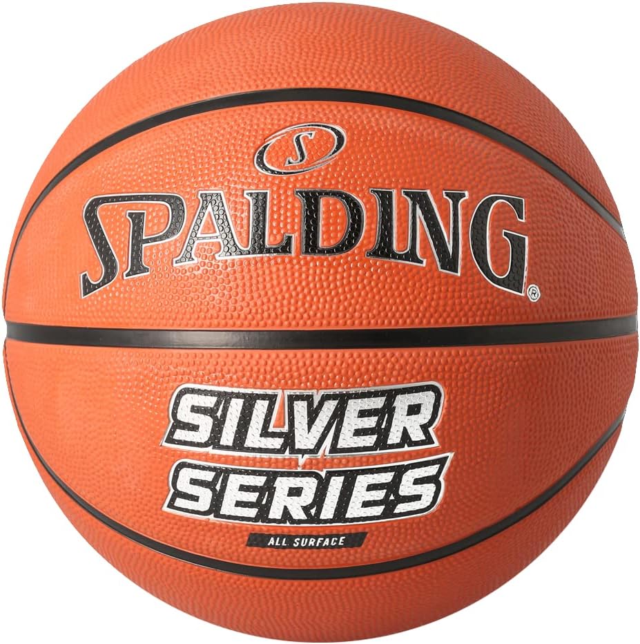 Spalding Basketball Silver Ser ORANGE