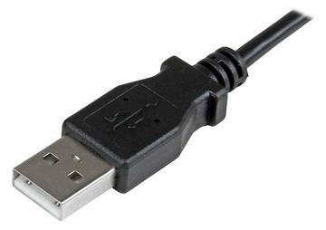 StarTech.com Micro USB Lade/Sync-Kabel - St/St - Micro USB rechts gewinkelt - 2m - USB auf Micro USB Ladekabel
