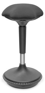 DIGITUS Ergonomischer Hocker / Stehhilfe, höhenverstellbar mit Gasdruckfeder