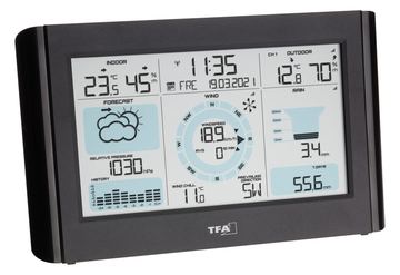 TFA Weather Pro - Wetterstation - Schwarz