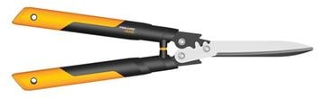 Fiskars PowerGear X Getriebe-Heckenschere HSX92 - Schwarz - Orange - Gerade Klinge - Aluminium - 63 cm - 808 g