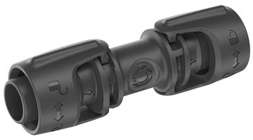 Gardena 13203-20 - Rohrverbindung - Tropfbewässerungssystem - Kunststoff - Schwarz - 13 mm - 1 Stück(e)