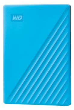 WD My Passport WDBPKJ0040BBL - Festplatte - verschlüsselt - 4 TB - extern (tragbar)