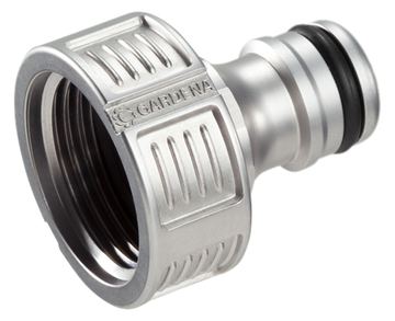 Gardena 18241-50 - Schlauchanschluss - 3/4" - Männlich/Weiblich - Metall - Silber