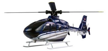 Amewi RC Helikopter EC135 Li-Po Akku 400mAh blau/schwarz