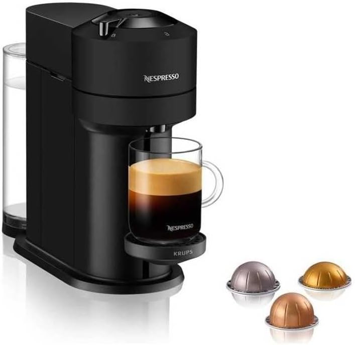 Nespresso Vertuo Next Black Mat 1,1 l - Krups Kaffeemaschine YY4606FD