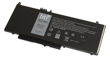BTI 6MT4T-BTI - Laptop-Batterie (gleichwertig mit: Dell 451-BBTW, Dell 0C1P4, Dell 7V69Y, Dell 451-BBUN, Dell 451-BBUQ