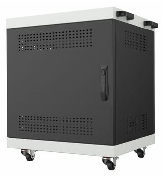Lanview NOTEBOOK LAPTOP CABINET 14U Rack Cabinet W:650 x D:550 x (LVR14U6555BL-NOTEBOOK-LAPTOP)