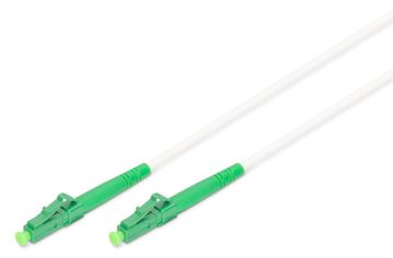 DIGITUS Glasfaser Patchkabel, stahlarmiert, simplex, singlemode, LC/APC LC/APC, 20 m