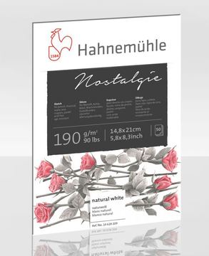 Hahnemühle Skizzenbuch Nostalgie A 5 50 Blatt 190 g
