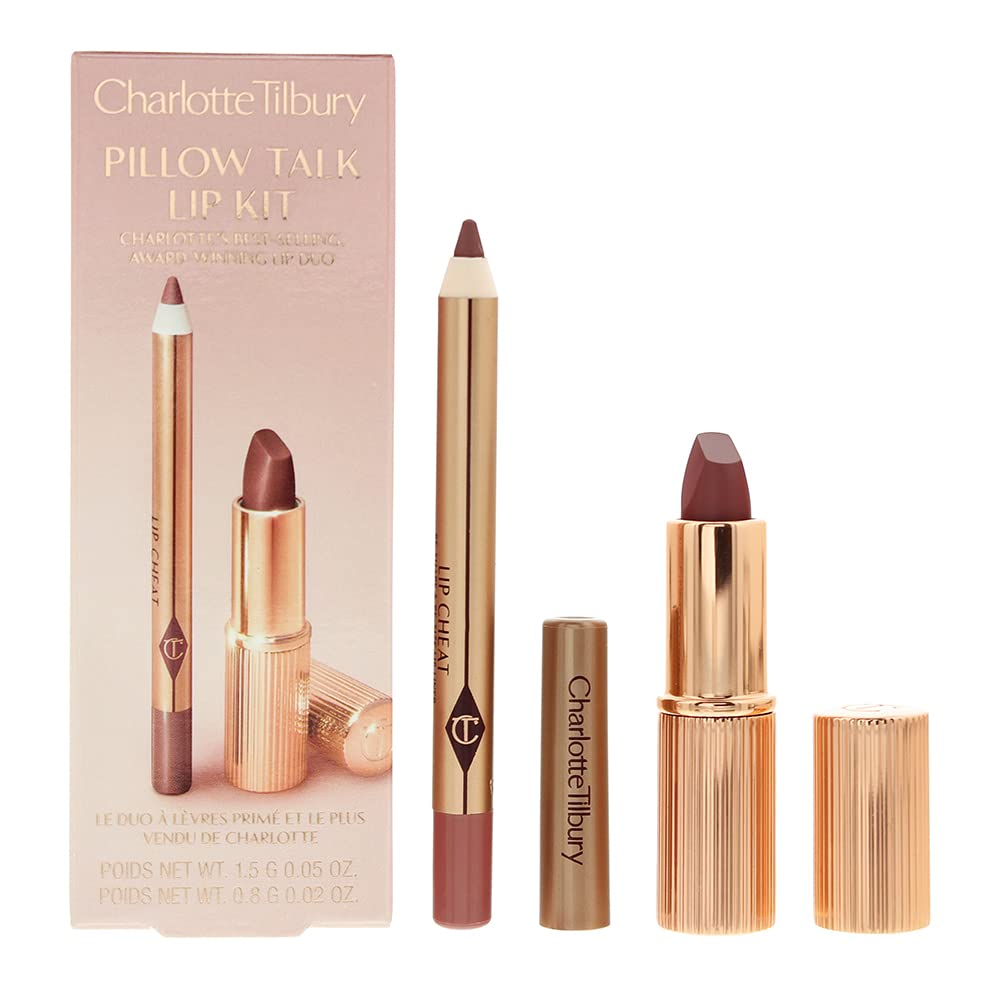 Charlotte Tilbury Pillow Talk Lip Kit 0,8 g Lip Liner + 1,5 g Lipstick