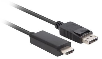 Lanberg CA-DPHD-11CC-0050-BK - DisplayPort - HDMI - 5 m - Schwarz
