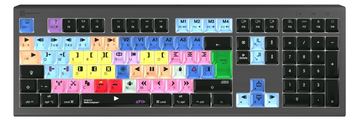 Logickeyboard Avid Media Composer Astra 2 - Tastatur - TL: UK, QWERTY - grau