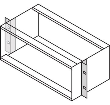 SCHROFF 19BRACKET 4U UNIV.2PCS - Rack-Zubehör
