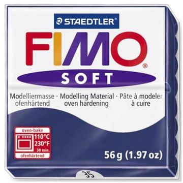 STAEDTLER FIMO soft - Modellierton - Blau - 110 °C - 30 min - 56 g - 55 mm