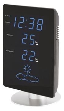 Technoline Techno Line WS 6820 - Wetterstation - Schwarz/Silber