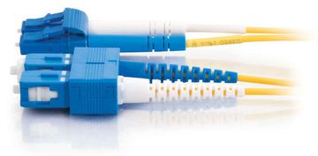 Telegärtner Karl Gärtner - Patch-Kabel - LC Multi-Mode (M) zu ST Multi-mode (M) - 1 m - 9/125 Mikrom. - Gelb