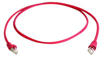 Telegärtner Karl Gärtner DataVoice Office MP8 FS 500 - Patch-Kabel - RJ-45 (M) zu RJ-45 (M) - 1.5 m - CAT 6a - Rot