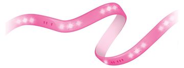 WIZCONNECTED WiZ Starter-Set LED-Lightstrip 2m - Intelligenter Leuchtstreifen - Wi-Fi/Bluetooth - Weiß - Integrierte LED