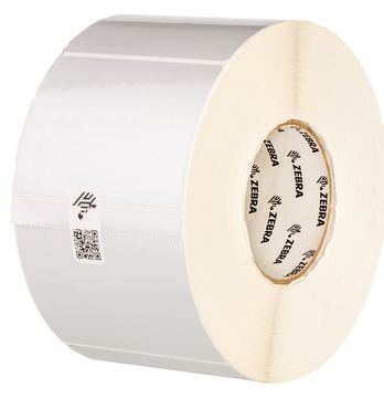 Zebra Z-Ultimate 3000T - Polyester - glänzend - permanenter Acrylklebstoff - beschichtet - 5,16 mil - Silber - 25 x 51 m
