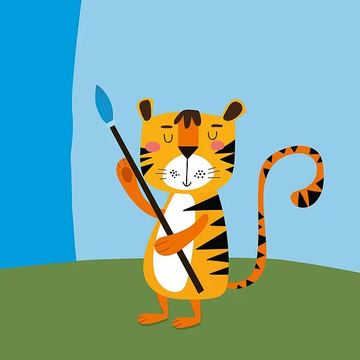 Lasche 2043 | Tiger