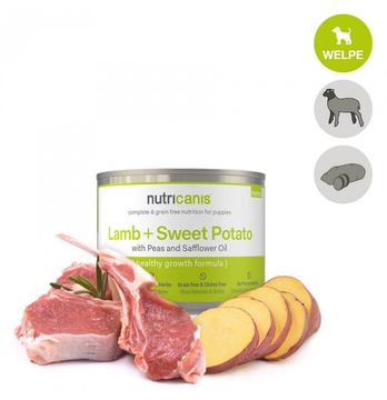 Nutricanis Welpenfutter Lamm + Süßkartoffel