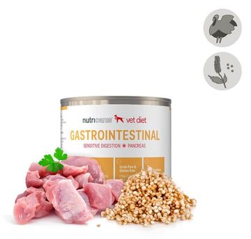 Nutricanis Schonkost Pute + Quinoa, sensible Verdauung, Pankreas