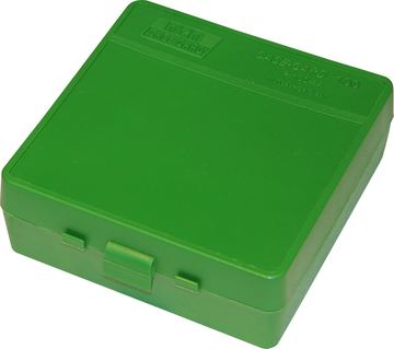 MTM 100 Round Flip-Top Ammo Box 41/44 Cal (Grün)