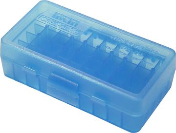 MTM 380/9MM Cal 50 Round Flip-Top Ammo Box by