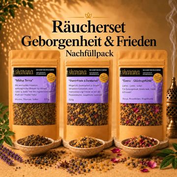 Räucherset Geborgenheit & Frieden – Nachfüllpack