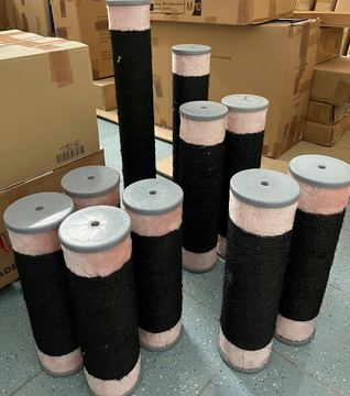 10-teiliges Sisal-Set für Kratzbäume/12cm Säulen