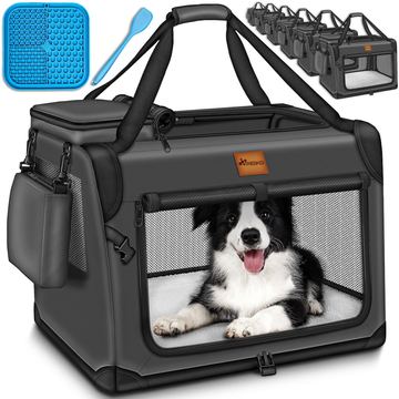 Faltbare Hundetasche 83x58x58cm "anthrazit"