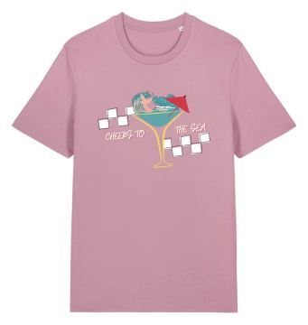 Cheers to the Sea - Shirt aus Bio-Baumwolle