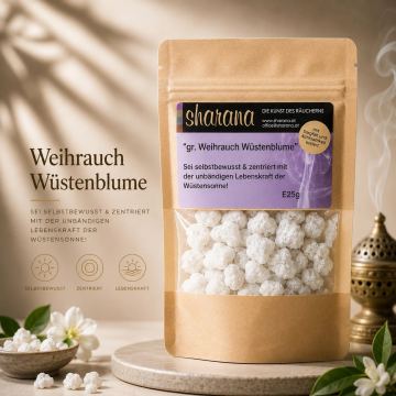 Griechischer Weihrauch Wüstenblume – sinnlich & befreiend (Nachfüllpack)