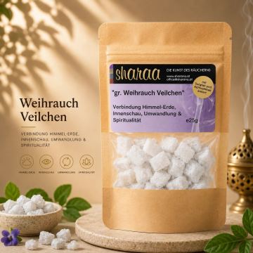 Griechischer Weihrauch Veilchen – zart, transformierend & seelisch öffnend (Nachfüllpack)
