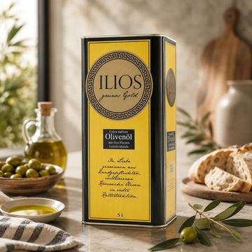 ILIOS Extra natives im Olivenöl 5 Liter Kanister