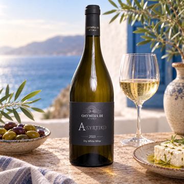 Olympia Assyrtiko 2023 – trockener griechischer Weißwein, 750 ml