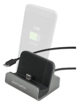 4smarts Ladestation VoltDock USB-C 60W grau