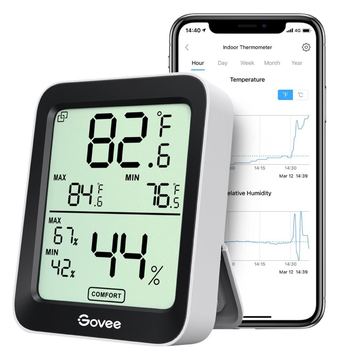 Govee H5075 - Thermo-Hygrometer - digital - kabellos