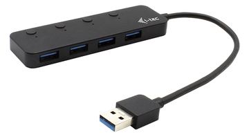i-tec USB 3.0 Metal HUB 4 Port with individual On/Off Switches