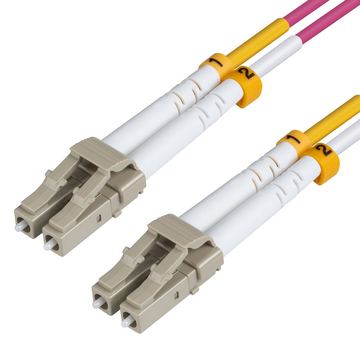 MicroConnect 1.5m - LC/UPC-LC/UPC 1.5m LC LC Violett