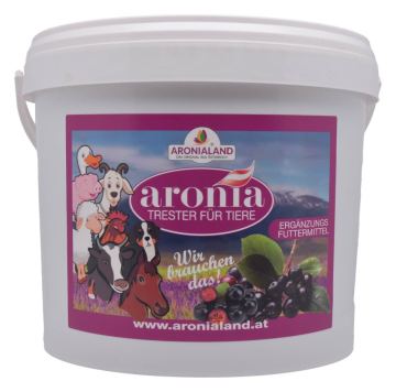 Aronia Trester für Tiere 2,5 kg im Eimer