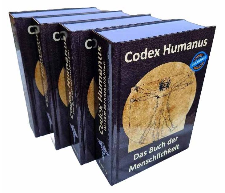 Codex Humanus - Das Buch der Menschlichkeit Band 1-4 (gebundenes Buch )