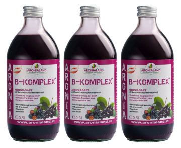 Aronia B-Komplex 3 x 0,5L